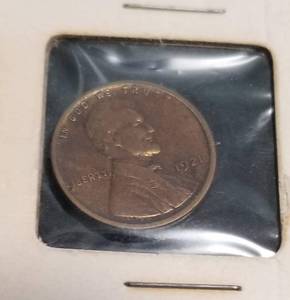 1921-S US WHEAT CENT VF