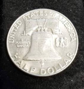 1959-D FRANKLIN HALF DOLLAR BU-UNC