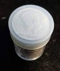 ROLL OF 20 1976 BICENTENNIAL KENNEDY HALF DOLLARS AU