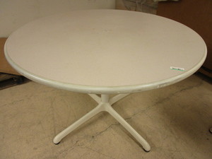 lot 209 image: STEELCASE 42 TABLE
