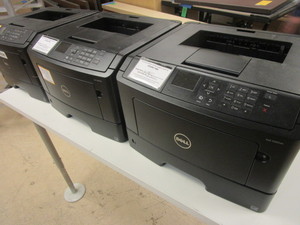 lot 231 image: DELL SMART MONOCHROME LASER PRINTERS