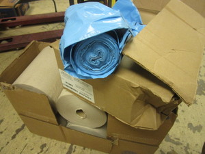 lot 237 image: GP-PRO ENMOTION 10 RECYCLED PAPER TOWEL ROLLS, MEDEGEN MEDICAL LAUNDRY BAGS - BULK CASES
