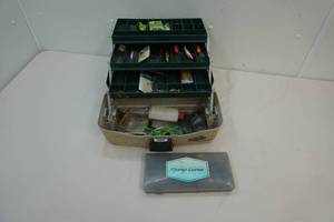 lot 2 image: Tackle boxes