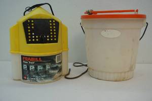 lot 26 image: Minnow buckets