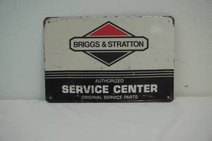 lot 34 image: B&S sign