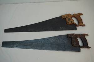 lot 84 image: Hand saws
