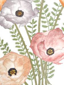 Limited Edition Lithograph by Pat Moran, Title Poppies