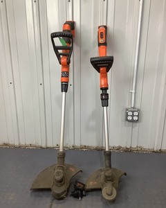 lot 84 image: Battery Powered Grass Trimmers