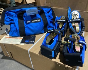 lot 48 image: Ratchet Straps, Blue Storage Bag