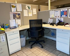 lot 111 image: Allsteel Office DeskCubicle