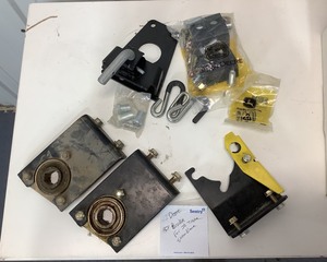 lot 129 image: Brackets for John Deere Snowblower