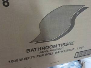 Case of 96 - 1 ply Gen 218 Bathroom...