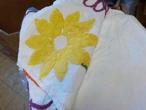 Queen Size Chenille and Cotton Beds...