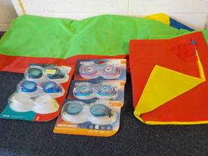 Speedo Goggles and Large Bags...