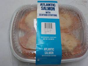 2 lb. Pkg Frozen Atlantic Salmon wi...