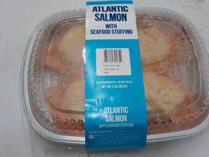 2 lb. Pkg Frozen Atlantic Salmon wi...