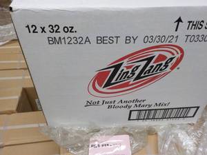 1 case 12 - 32 oz Bottles Zing Zang...