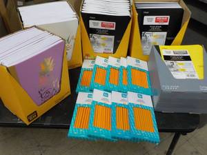 Lot of Notebooks and Pencils...