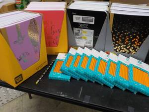Lot of Notebooks and Pencils...