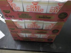 3 - 6 packs Nissum Cup Noodles nea...