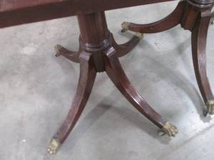 Lot of 2 Antique table bases with c...