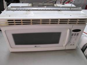 White Maytag Over the Range Digital...