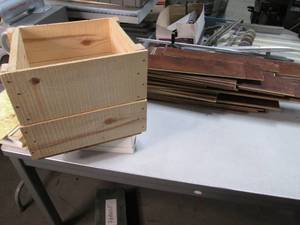 Lot of misc wood flooring pieces an...