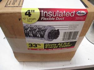 New in Box 4 Insulated Flexible Du...