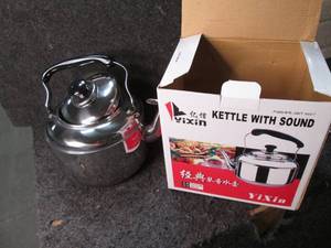 4L Capacity Stainless Steel Whistli...