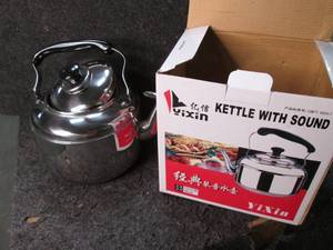 4L Capacity Stainless Steel Whistli...