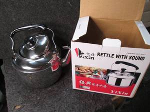 4L Capacity Stainless Steel Whistli...