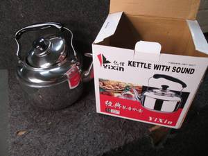 4L Capacity Stainless Steel Whistli...