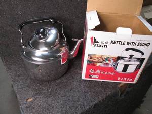4L Capacity Stainless Steel Whistli...