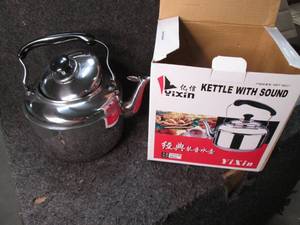 4L Capacity Stainless Steel Whistli...