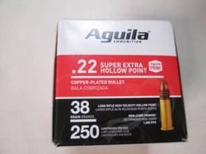 Aguila Ammunition .22 Super Extra H...