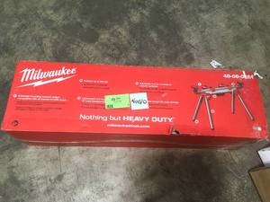 Milwaukee Folding Miter Saw Stand not used