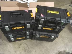 Lot of Dewalt Tool Boxes see pictures