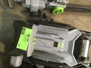 Lot of assorted Ego Outdoor Tools 1 battery and charger  see pictures in working condition