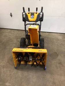Cub CADET 2X 26 in. 243 cc Two-Stage Gas Snow Blower with Electric Start, Power Steering and Steel Chute in good conditions