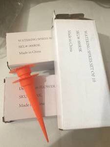 lot 88 image: Brand New Thirty Two Piece Plant and Flowering Watering Spikes & Kit Lot