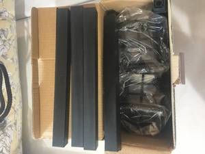lot 91 image: Brand New Set of Four Lantern Solar Garden Lights