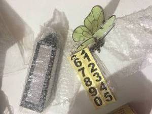 lot 94 image: Brand New Lot of Decorative Lawn Stakes