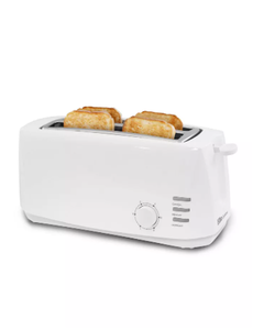 lot 40 image: Brand New Elite Gourmet Elite Cuisine 4 Slice Long Slot Cool Touch Toaster