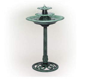 lot 55 image: Brand New Alpine 35 Tiered Pedestal Water Fountain