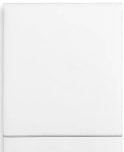 lot 109 image: Brand New Hotel Collection 100% Italian Cotton Percale Queen Flat Sheet