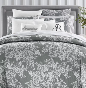 lot 148 image: Charter Club 300-Thread Count 100% Cotton King 3 Piece Comforter Set