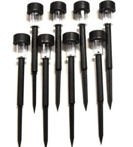 lot 89 image: Brand New Smart Home Solar Garden Lights Set of Eight-2 Packs of 4
