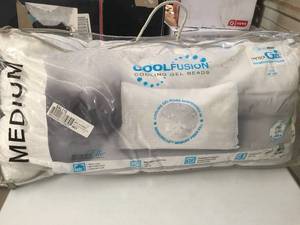 lot 83 image: Brand New SensorGel Cool Fusion Medium Density King Size Bed Pillow with Cooling Gel Beads