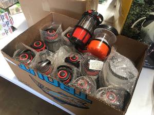 lot 117 image: Brand New Lot of 15 LED Lanterns