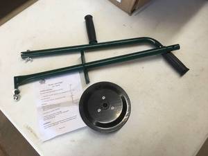 lot 133 image: Brand New Lot of Four Rotary Lawn Edgers-Needs Assembly